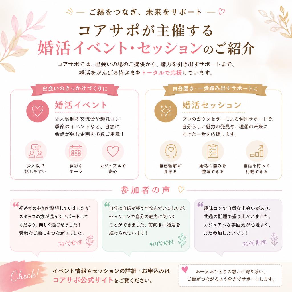 試行錯誤のない出会いの場