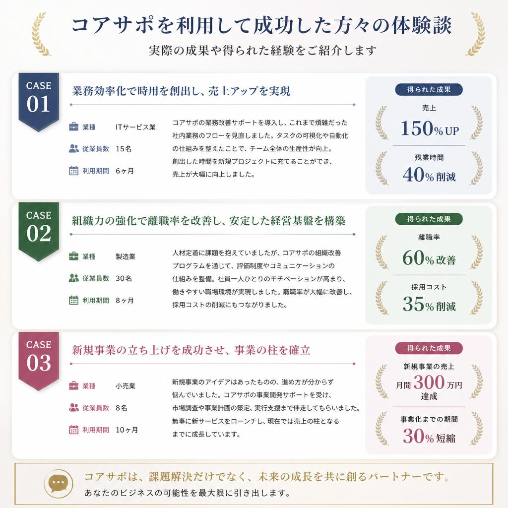 成功事例の紹介